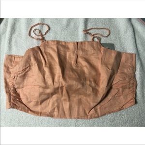 Apricot Linen Camisole H&M Top NWT